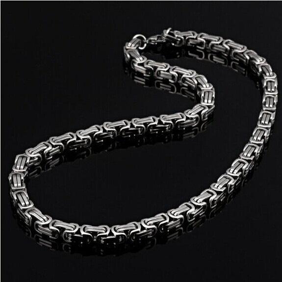 Chain Stainless Steel With Snake Bone