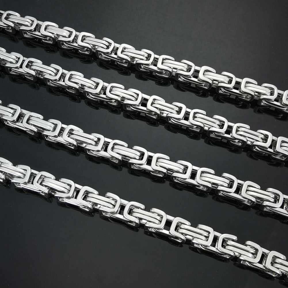 Chain Stainless Steel With Snake Bone