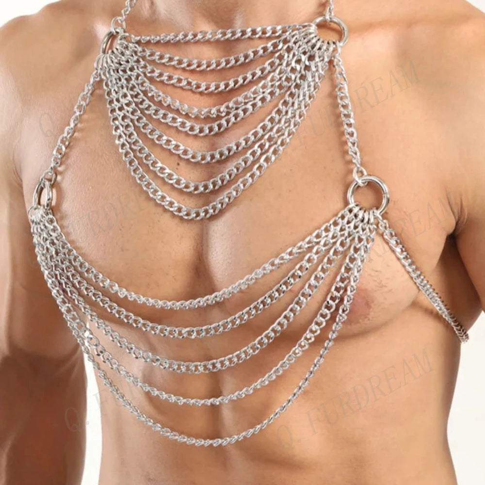 Harness Hot Night Party Metal Chain