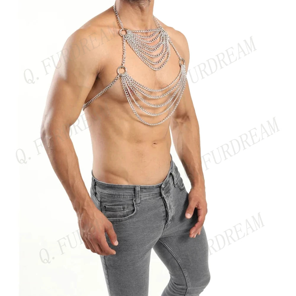 Harness Hot Night Party Metal Chain